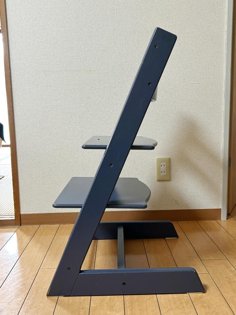 STOKKE ストッケトリップトラップ　ダークブルー（廃盤カラー)+ベビーセット