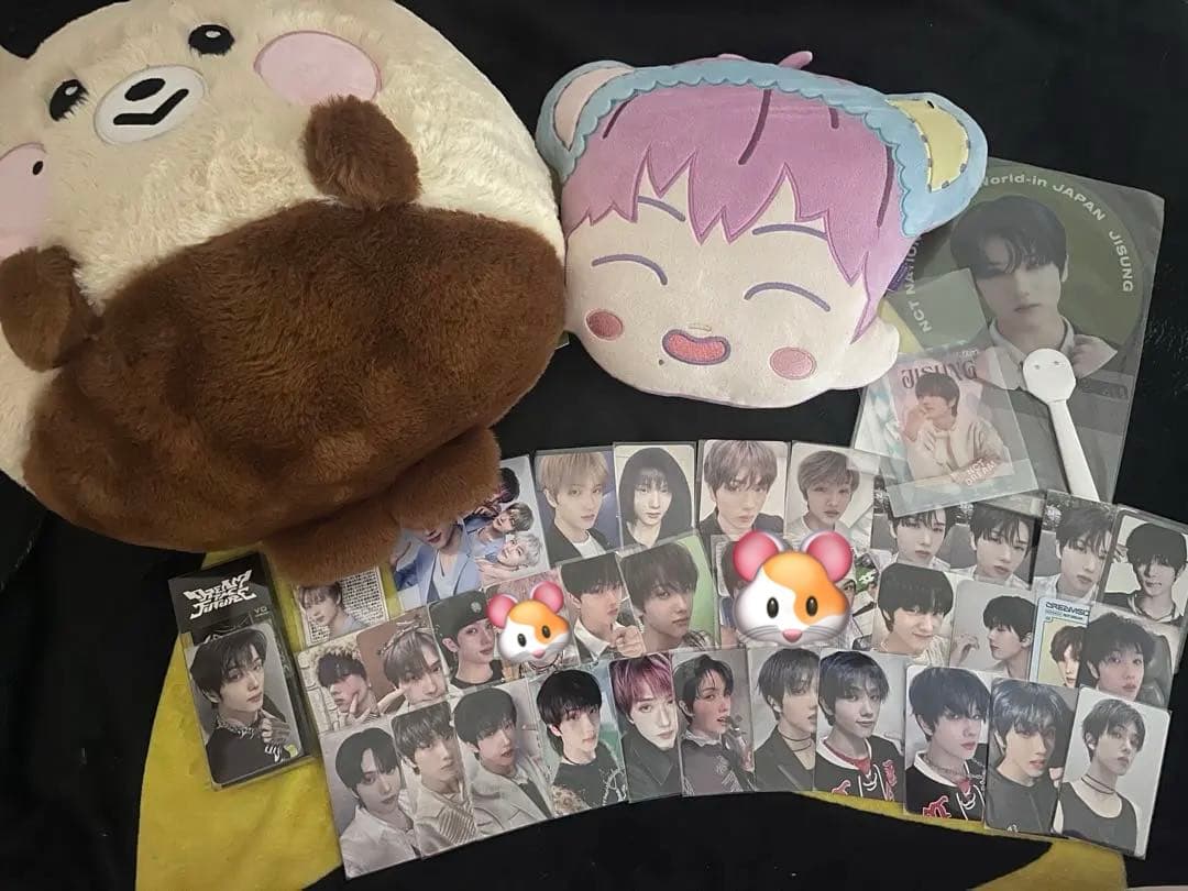 nct dream チソン 特典 ぬいぐるみ トレカ サンリうちわ セット