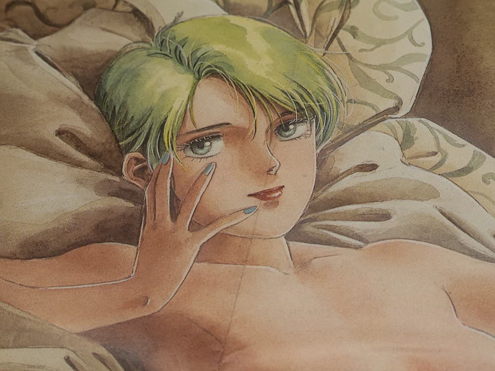 麗しのフォウ・ムラサメ Newtype 61年12月号付録 B2サイズポスター