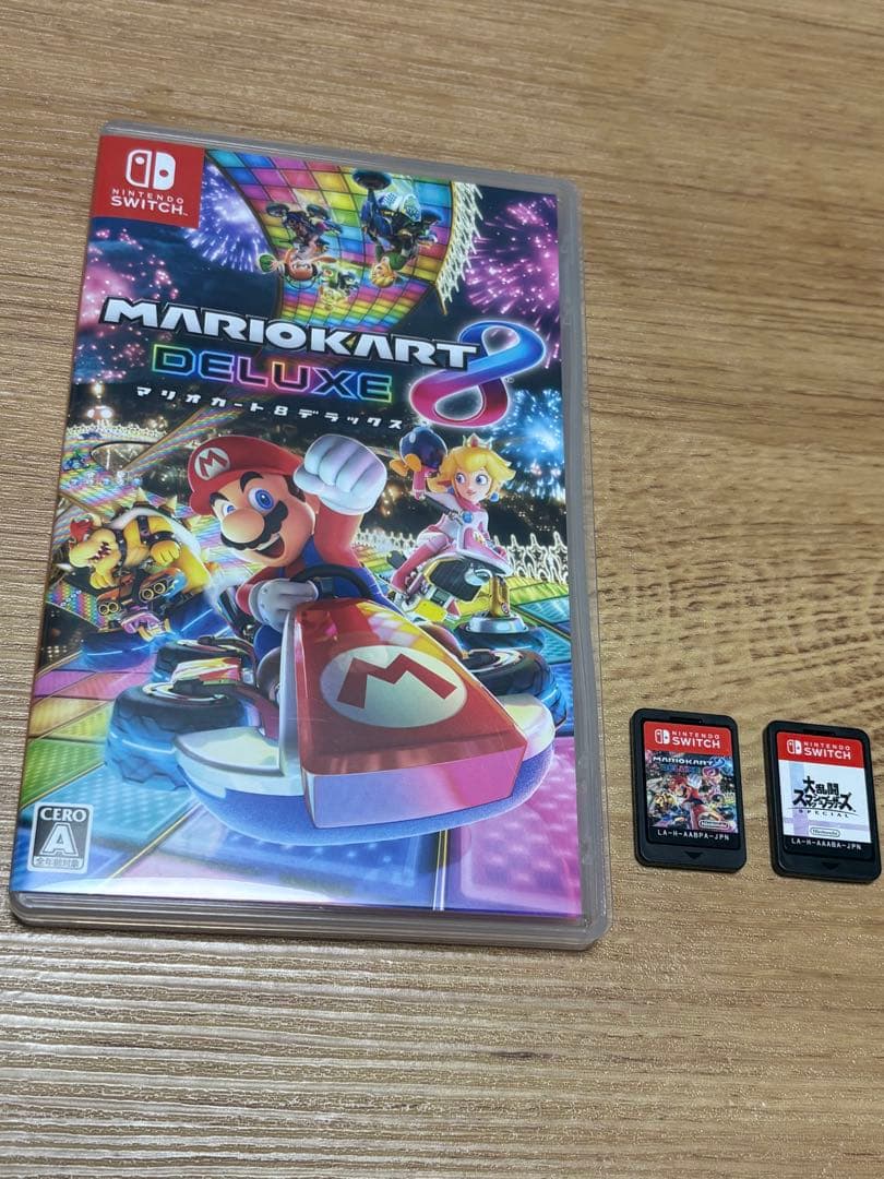 Nintendo Switchソフト　スマブラSP マリオカート8DX セット