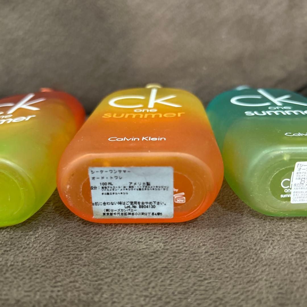 香水(男性用) ck one summer