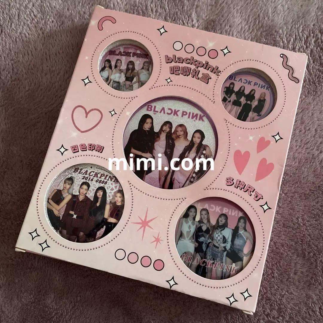 BLACKPINK ジス ジェニー ロゼ リサ バッチ グッズ セットBOX