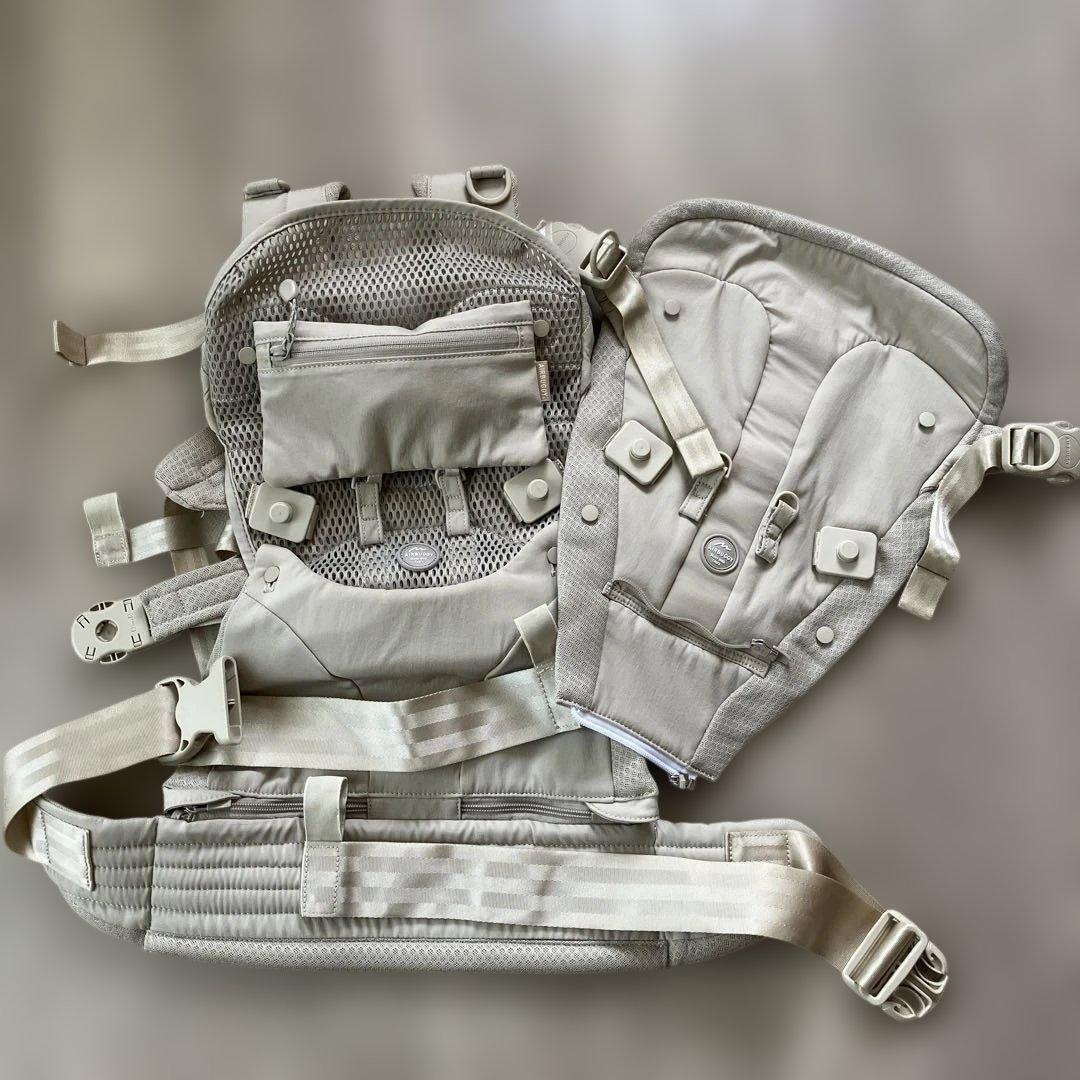 ＊美品＊AIRBUGGY エアバギー　ベビーキャリア　抱っこ紐