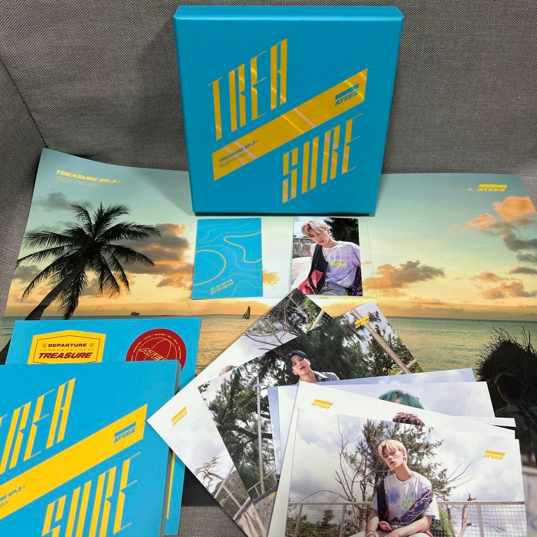 ATEEZ TREASURE EP.3 One To All サン トレカ