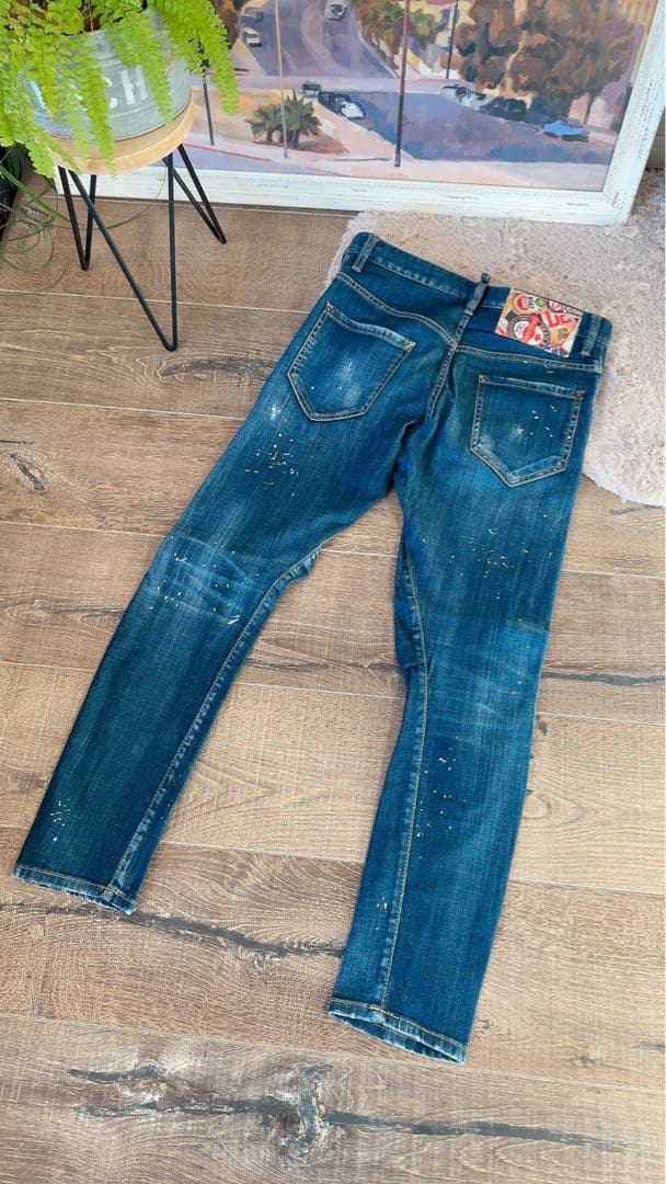 DSQUARED2 ダメージ加工デニム　44
