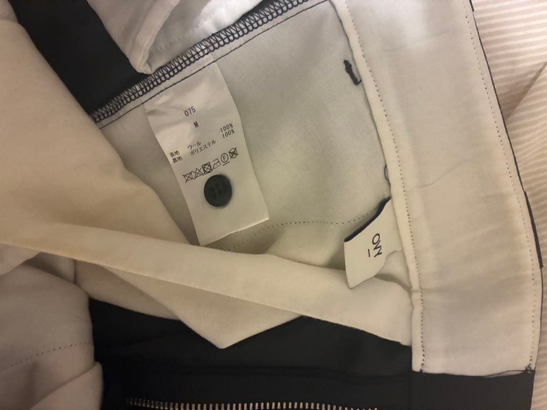 パンツ OVY / Wool Super100's Twill Slacks