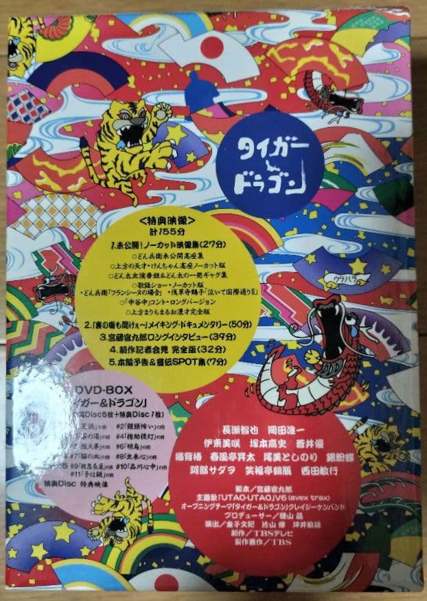タイガー&ドラゴン DVD 6枚組 ボックス 　三枚起請の回　セット