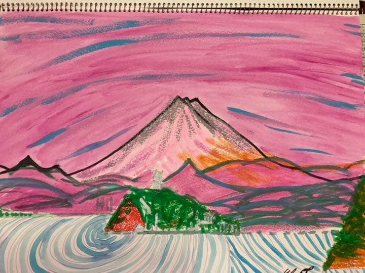 幻想絵画、空飛ぶ画家糸川裕志の水彩画アルバム