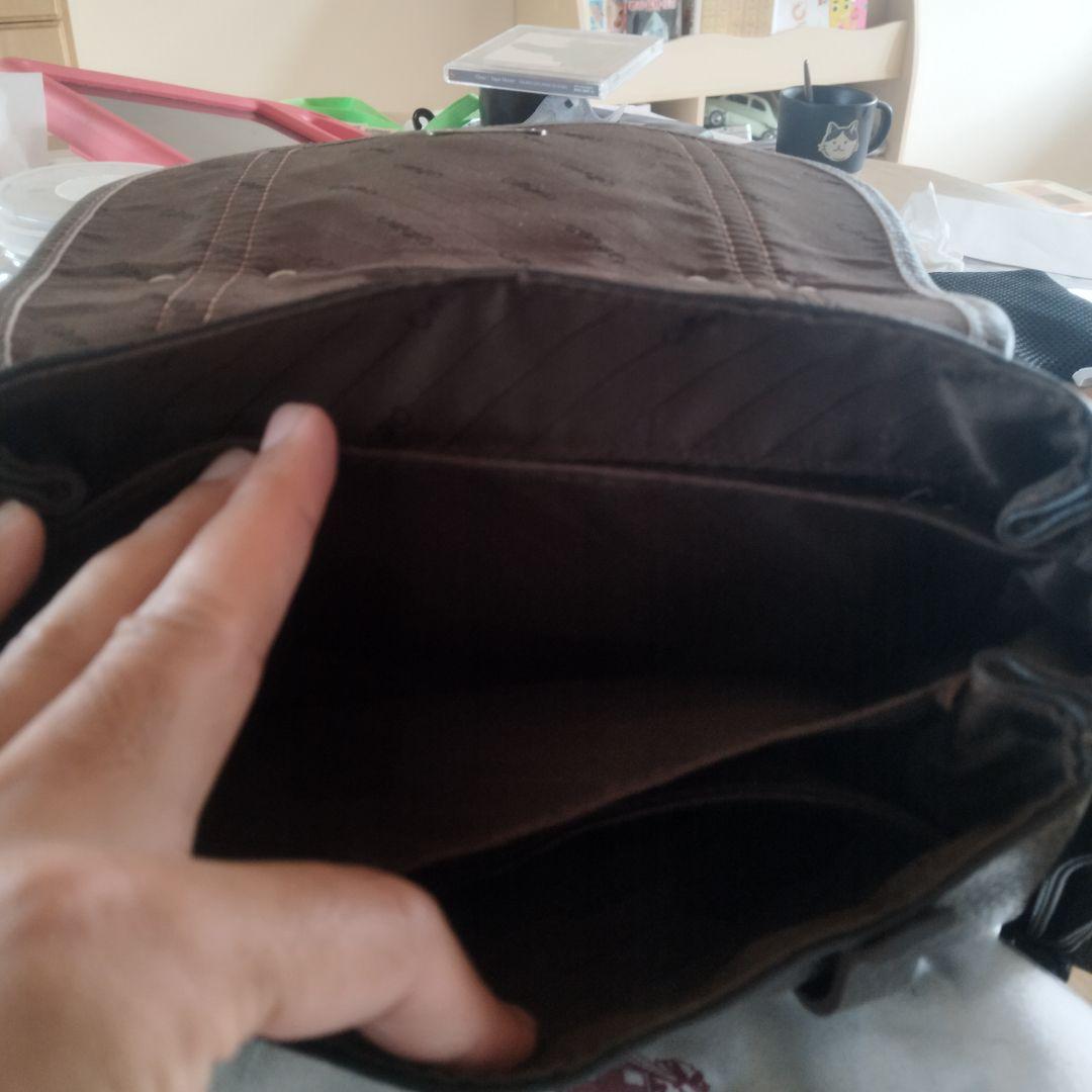 OTTINO 2WAYバッグ　ブラウン　ショルダー　サイド