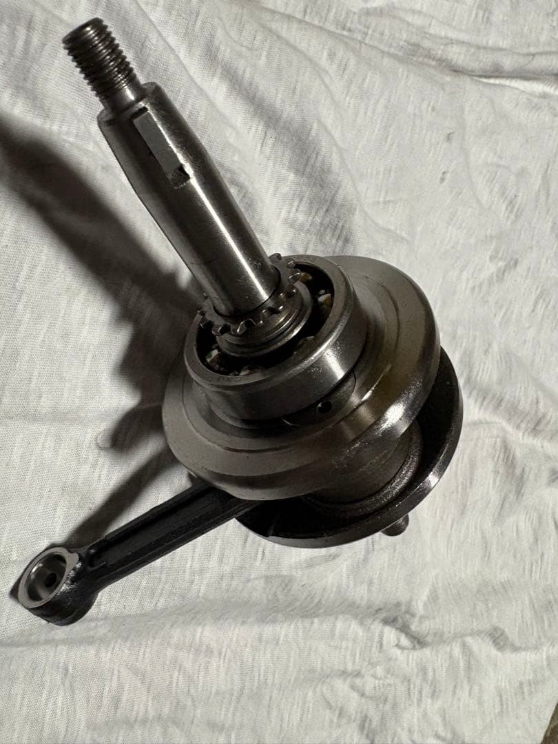 マニアック製　49.5mm C90互換 モンキー カブ　クランクシャフト