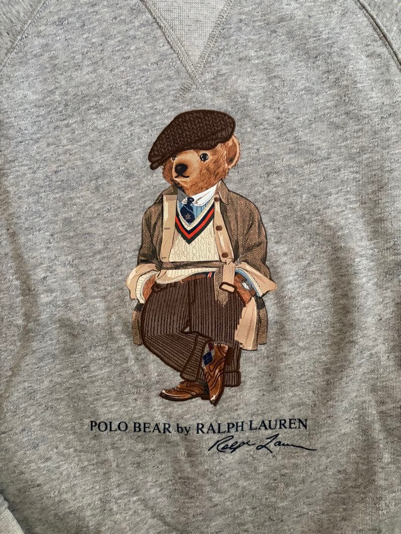 美品2025現行品　ラルフローレン　ポロベア　フリーススウェット　Sサイズ