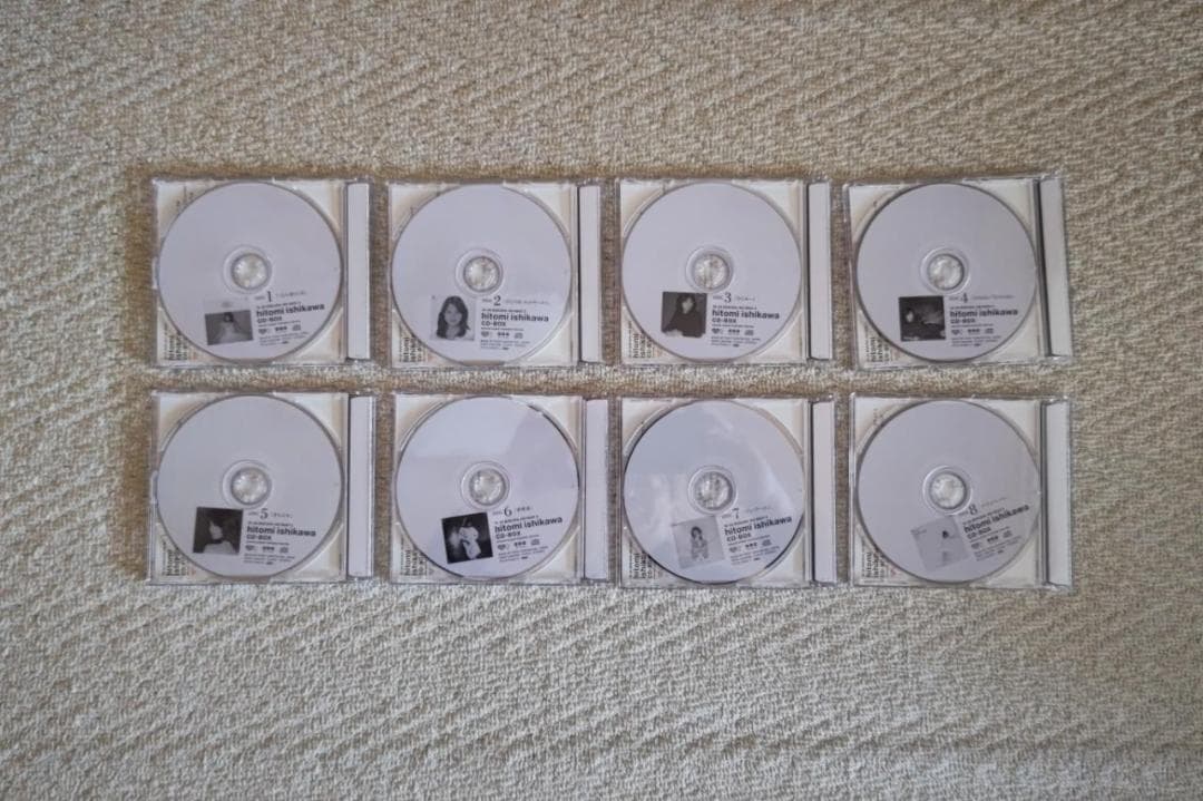 石川ひとみ／ＣＤボックス『ぼくらのベスト２〜７８－８２』ＣＤ８枚組み