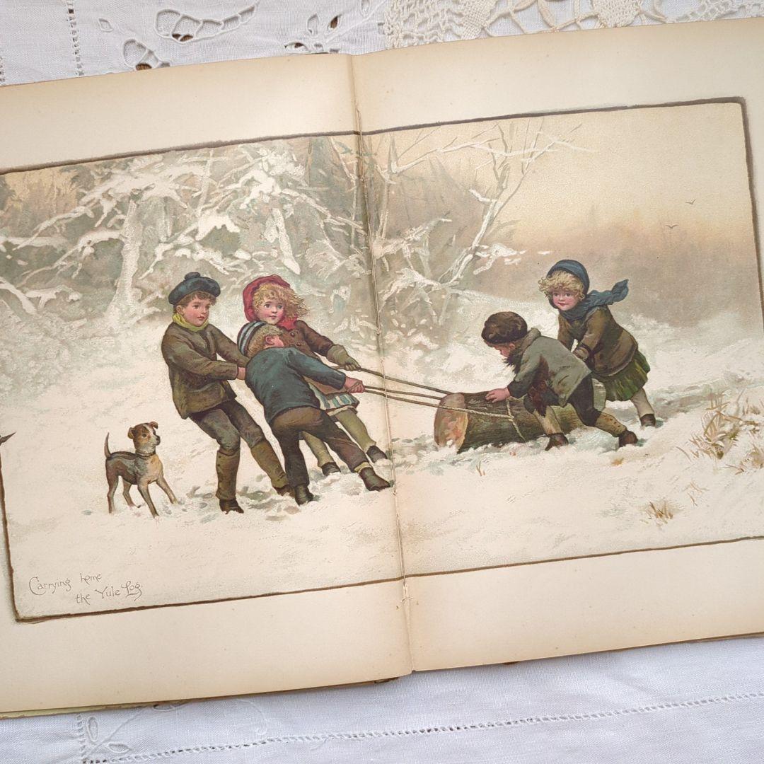 超稀少1885 ハリエットベネット 絵本ヴィクトリアン 洋書児童書 アンティーク