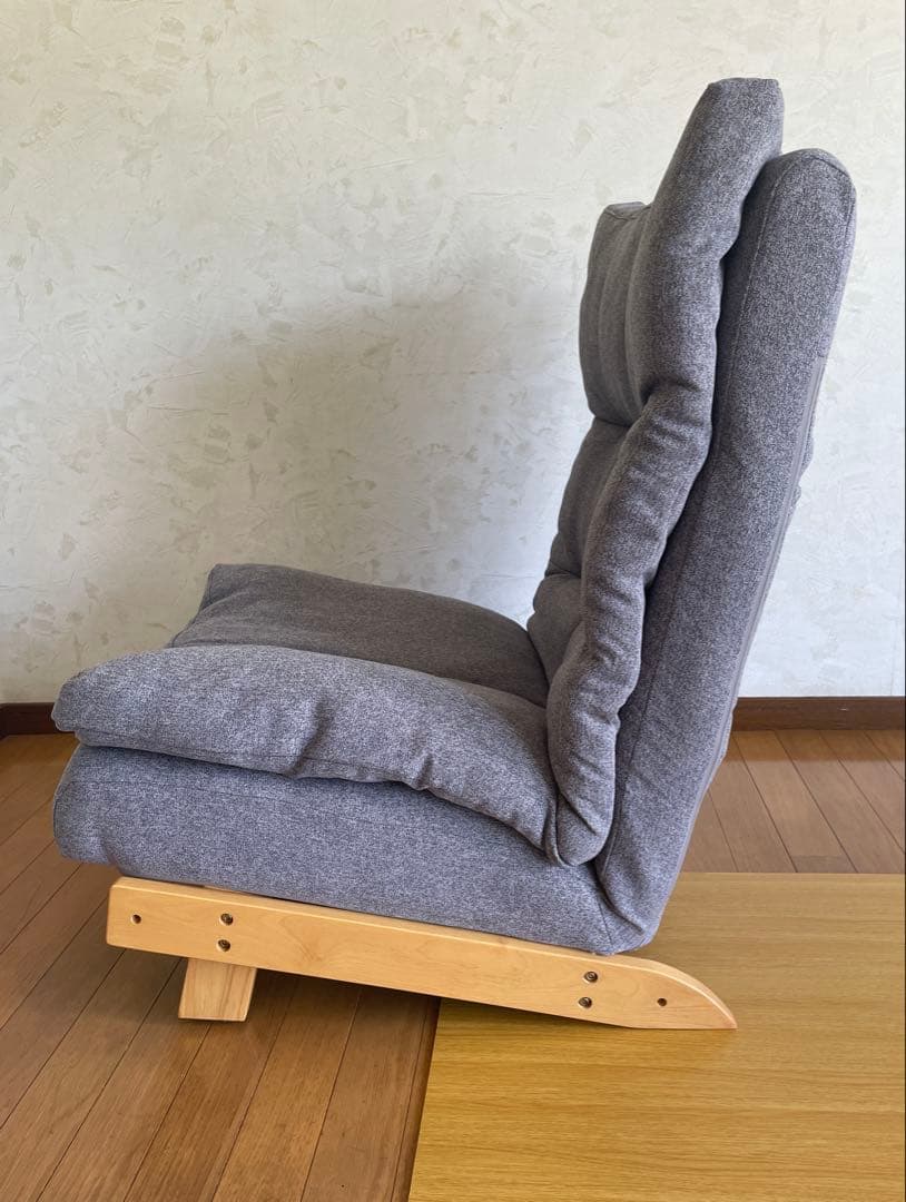 お*き様 リクライナーソファ(KJ-1 GY/NA 右レバー)