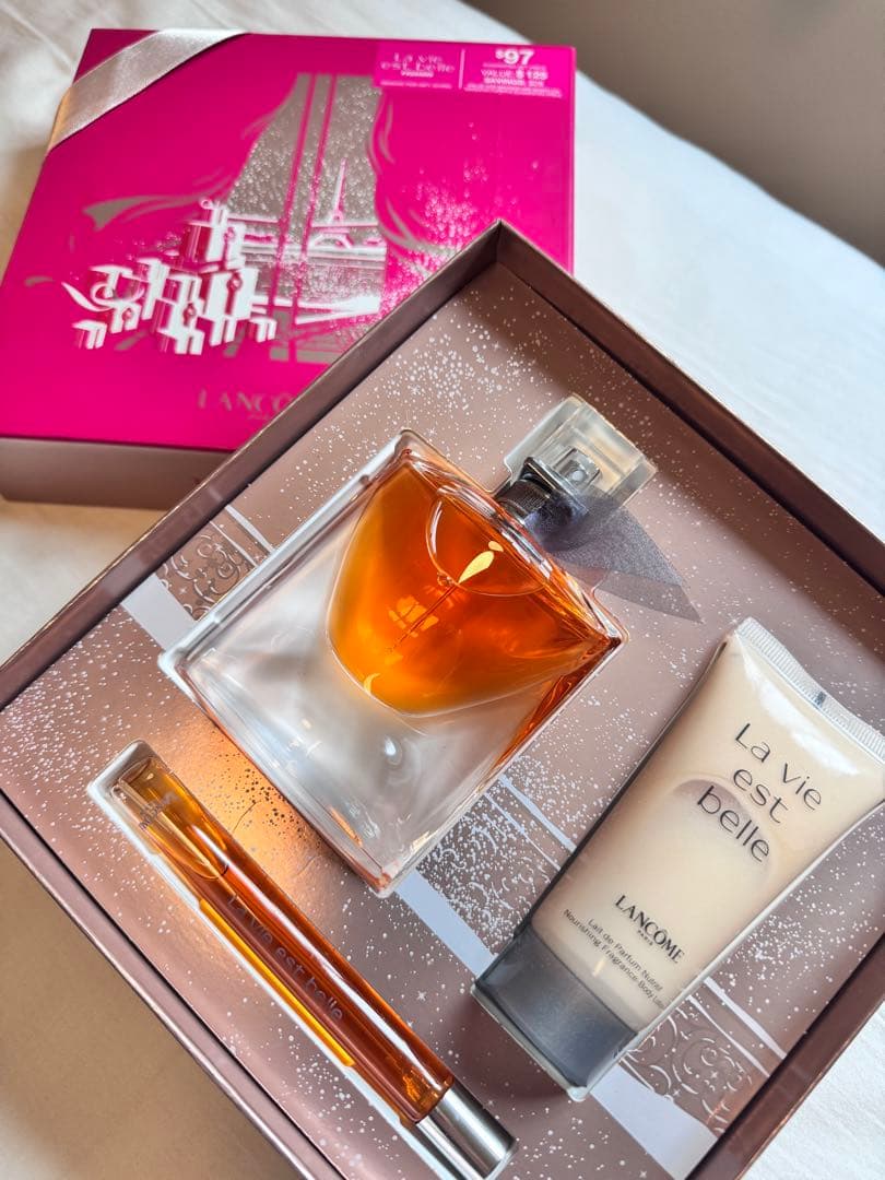 LANCOME ボディクリーム/香水セット