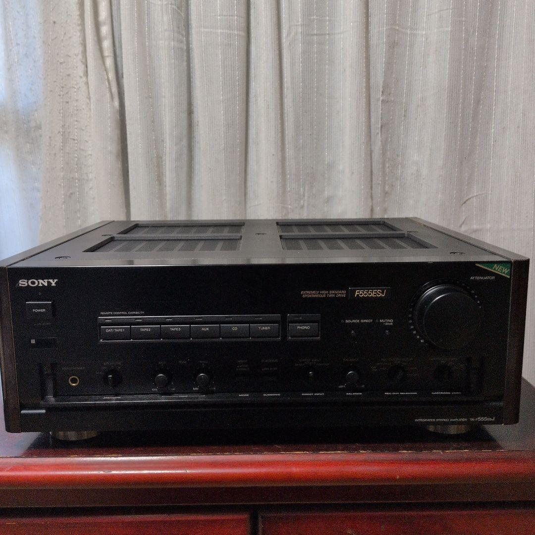 SONYプリメインアンプTA−F555ESJ　リモコン・取説付き(コピー）