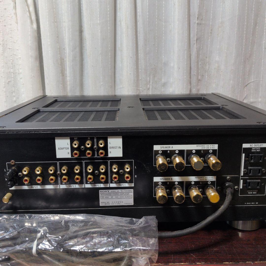 SONYプリメインアンプTA−F555ESJ　リモコン・取説付き(コピー）