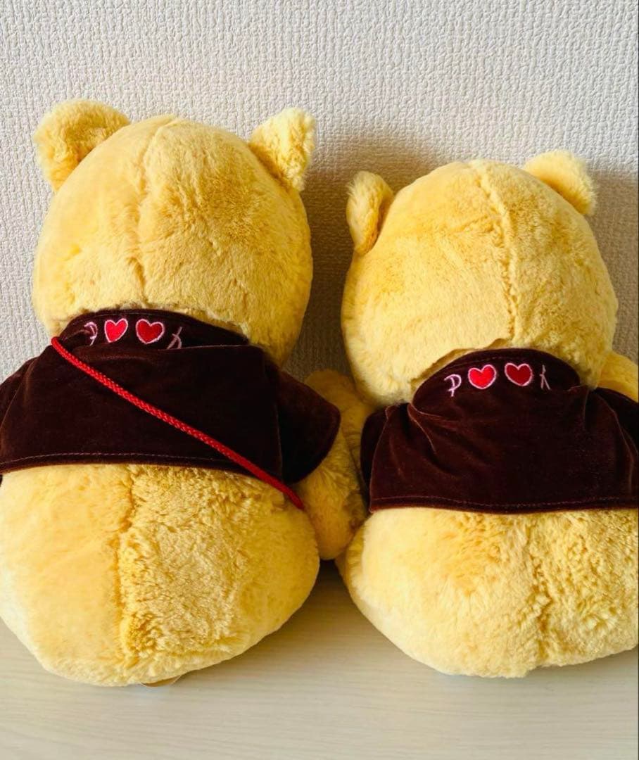 プーさん バレンタイン 限定 ぬいぐるみ パペット Disney Pooh