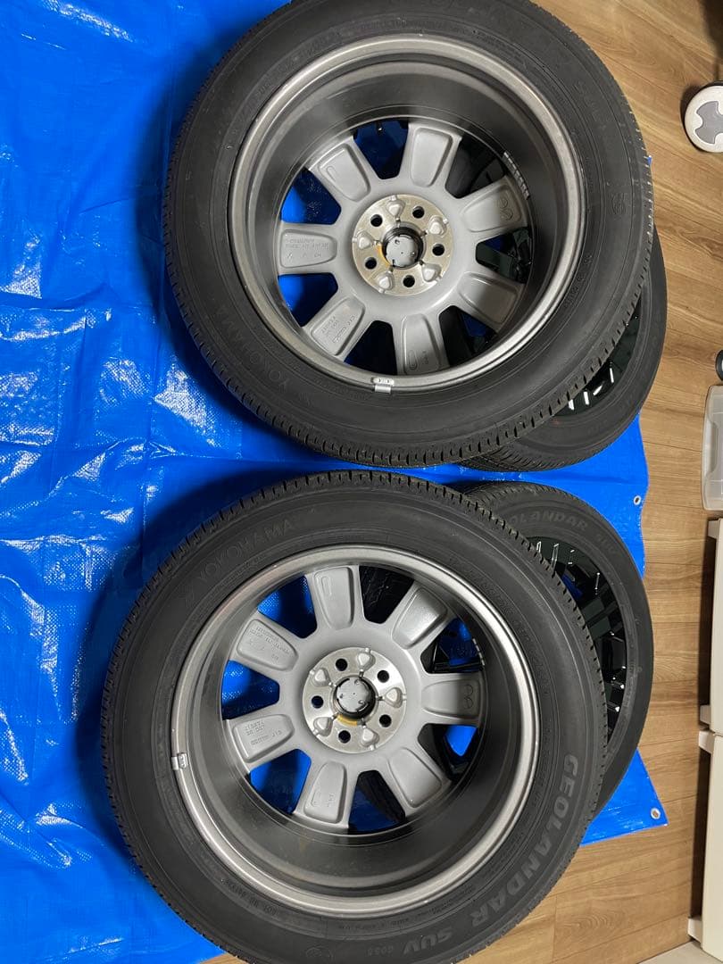 三菱デリカD5 シャモニー タイヤ ホイール【新車外し】1点ずつ出品　（2/4）