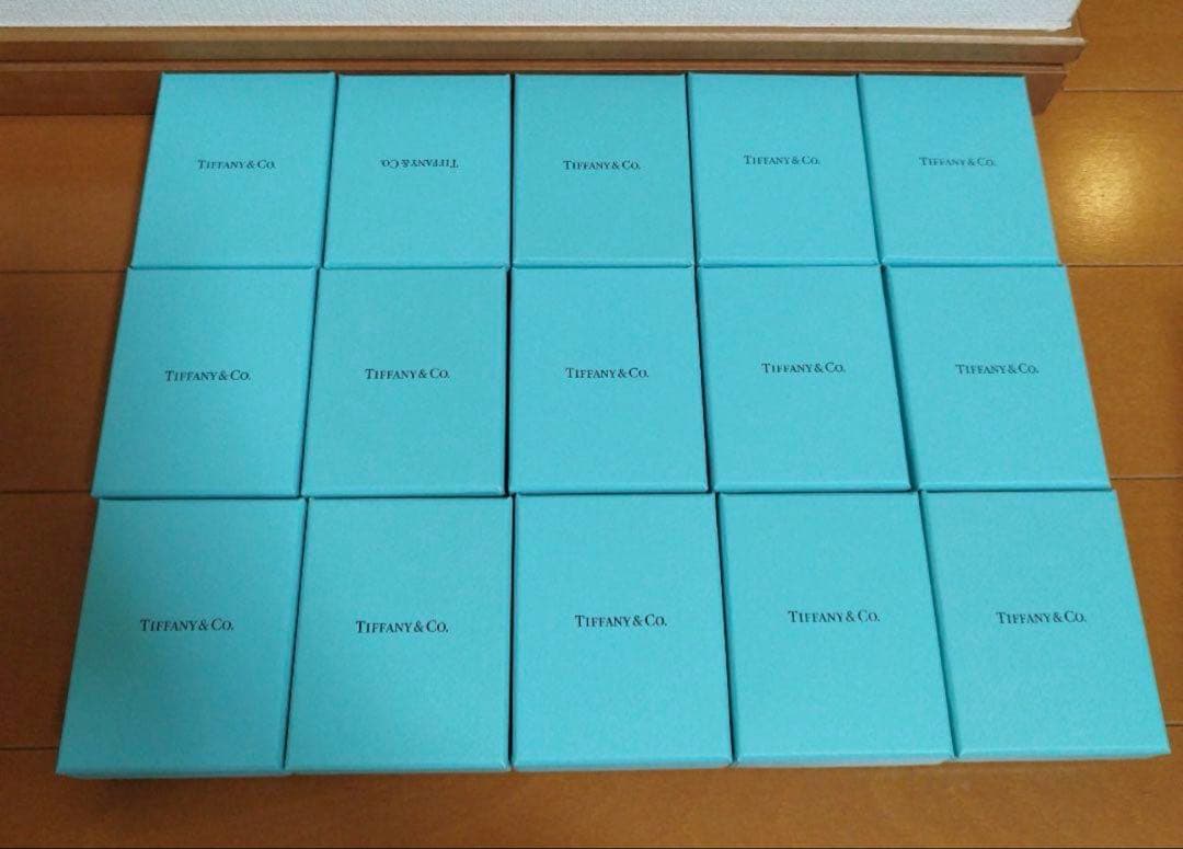 現行品Tiffanyティファニー　空箱巾着　15セット