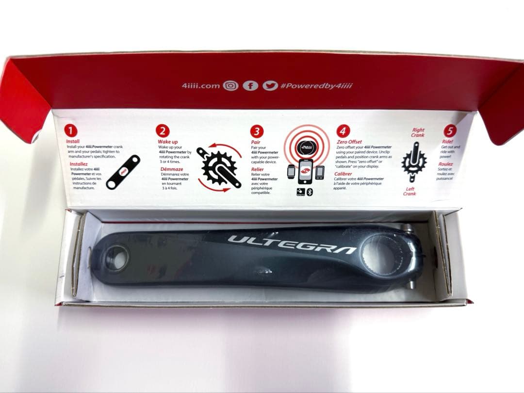 4iiii Shimano FC-R8000 パワーメーター 172.5mm