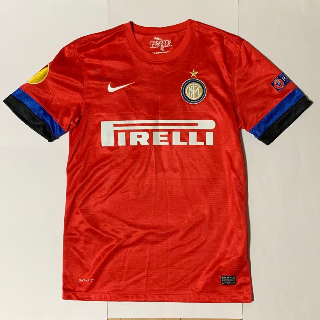 12/13 インテル　アウェイユニフォーム　スタンコビッチ　サイン入り　EL仕様