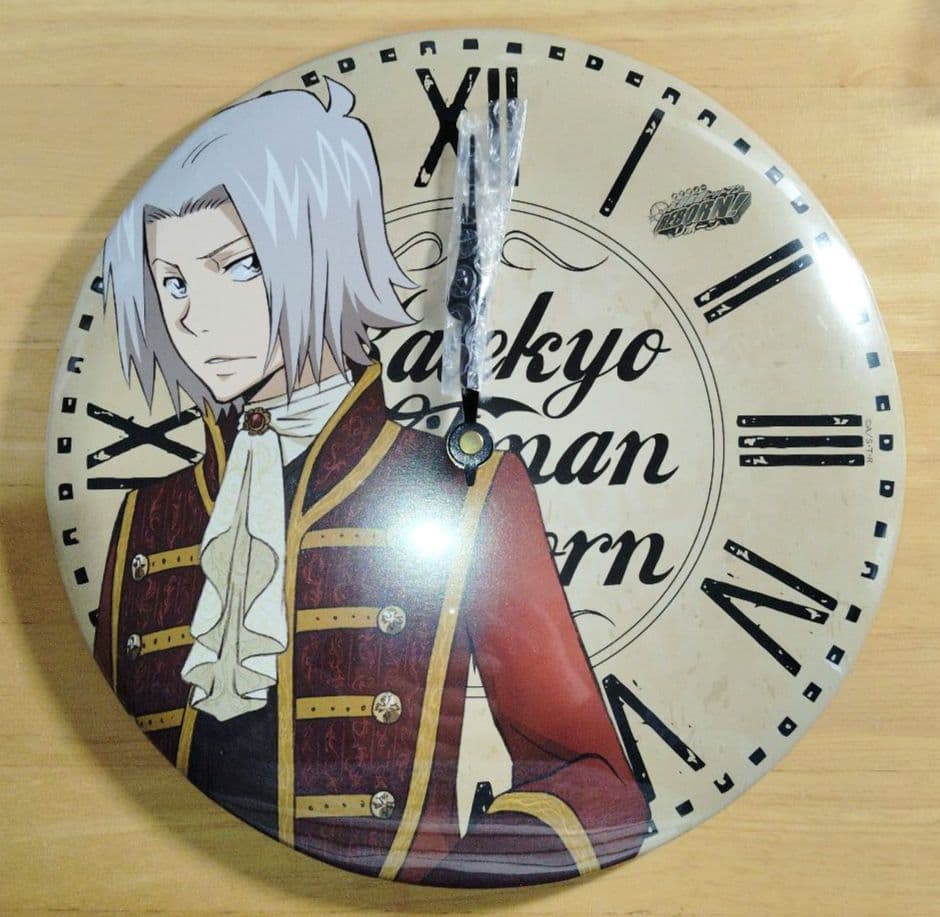 【新品】家庭教師ヒットマンREBORN!　獄寺隼人　BIG時計
