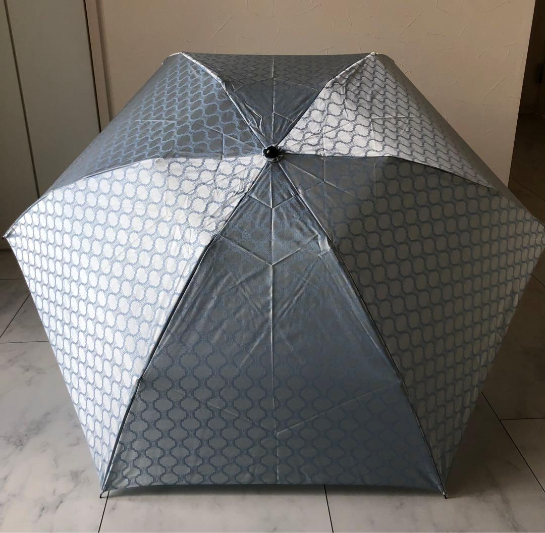 使用1回　CELINE セリーヌ　折りたたみ傘　ブルー系