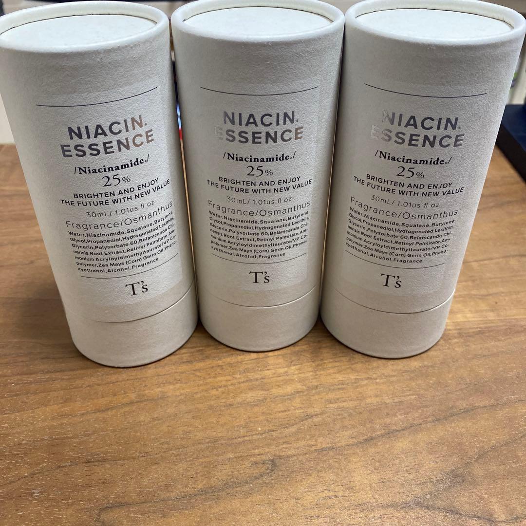 T's ナイアシンエッセンス 30ml×３本(新品・未使用)
