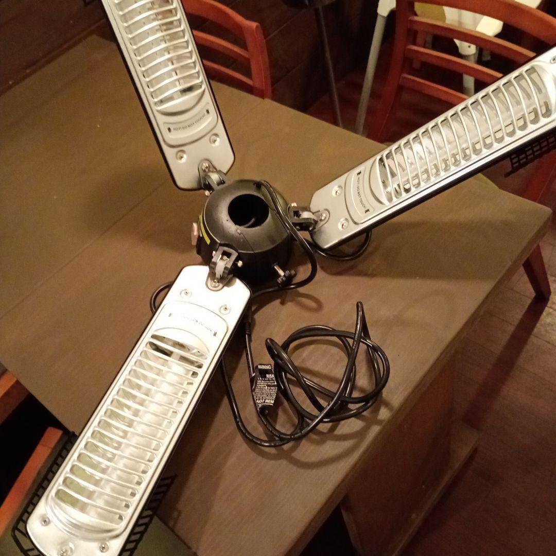 パラソル用ヒーター 3枚羽根 テラスでもとても温かい！