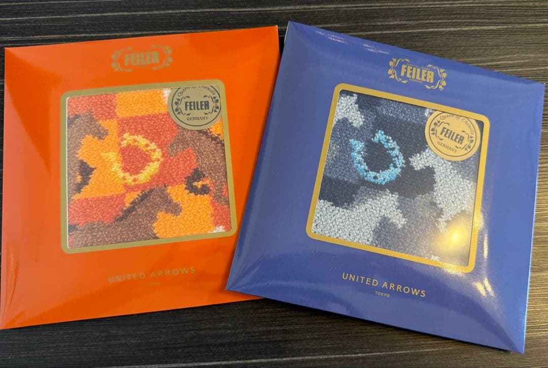 【新品未使用】　フェイラー　ユナイテッドアローズコラボ　FEILER ハンカチ