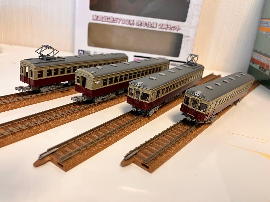 鉄コレ 東武5700系 晩年仕様 4両編成（2両セット2箱）