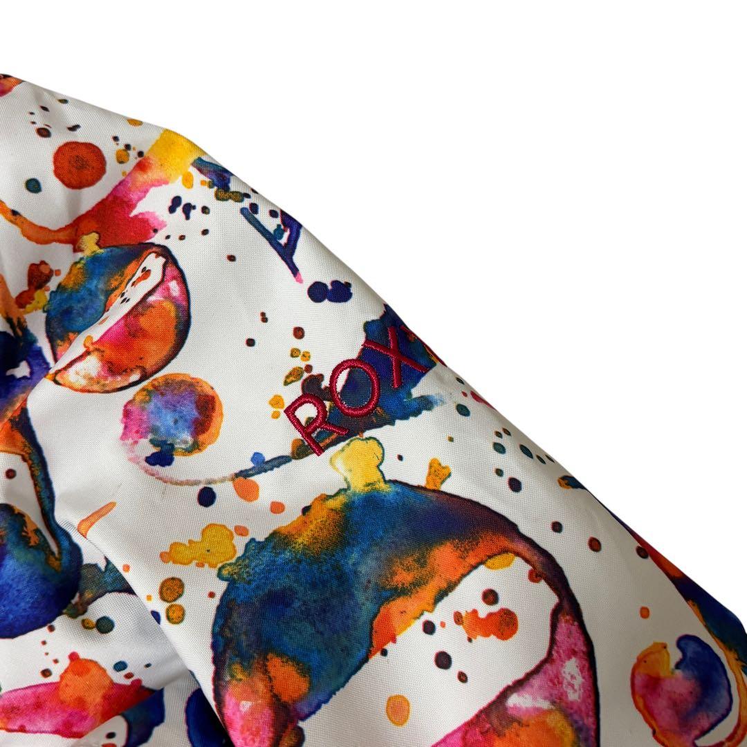 【上下セット】ROXY ロキシー　スキーウェア　総柄　S