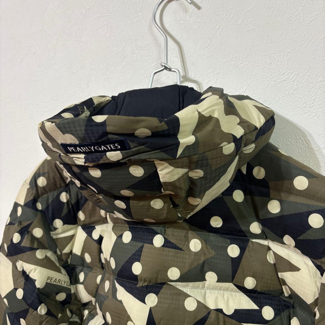 【PEARLY GATES】新品カモドット中綿キルティング上下セット　メンズＬ