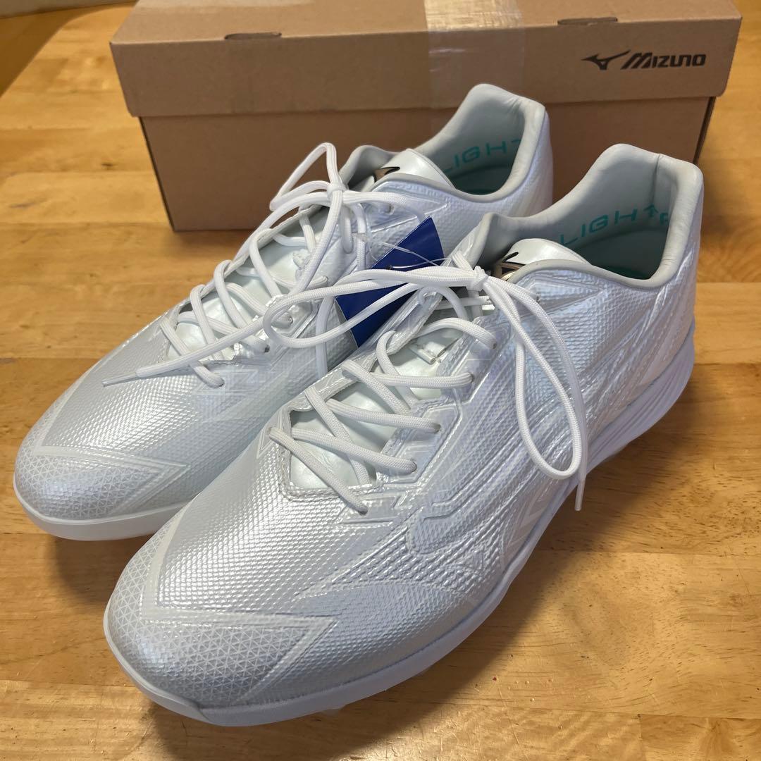 新品 野球 スパイク ポイント ミズノ ライトレボエリートTPU 27.5