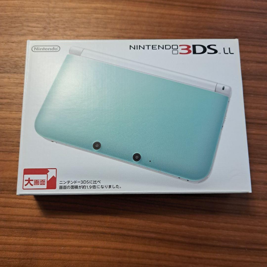 【本体・ソフトセット】ニンテンドー3DS LL ミント×ホワイト