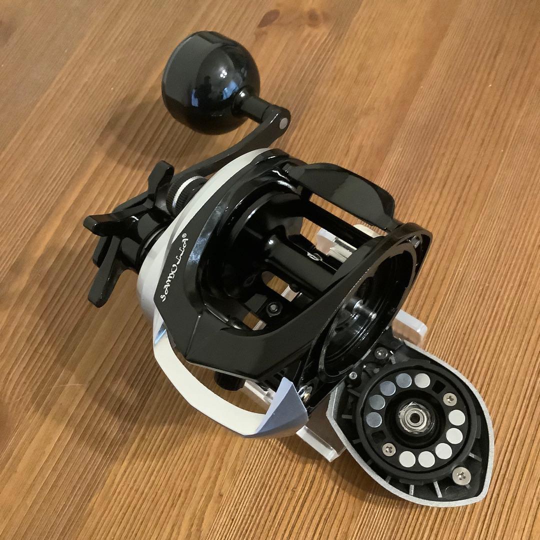 シ*カ様 大物　中深海1.75mMAX300g 2ピースロッド&パワーハンドルベ