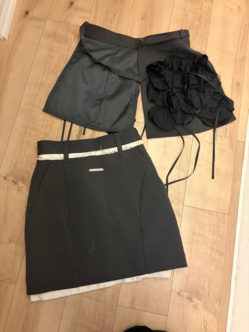PRANK PROJECT フリルラップミニスカート