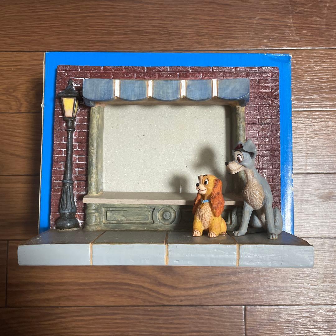 ディズニー わんわん物語 フォトスタンド フォトフレーム seto craft