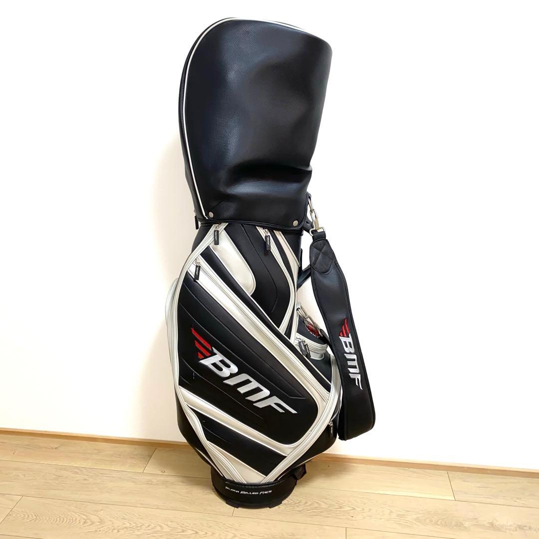 送料込☆BMFゴルフクラブフルセット☆初心者向け キャディバッグ付Sフレックス