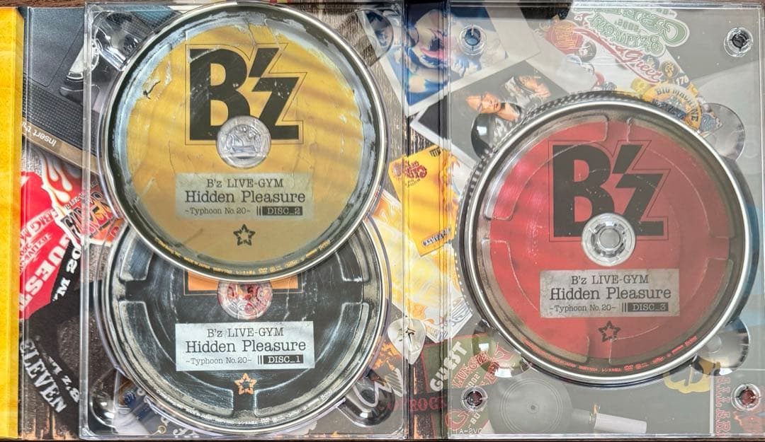 B'z DVD 4セット