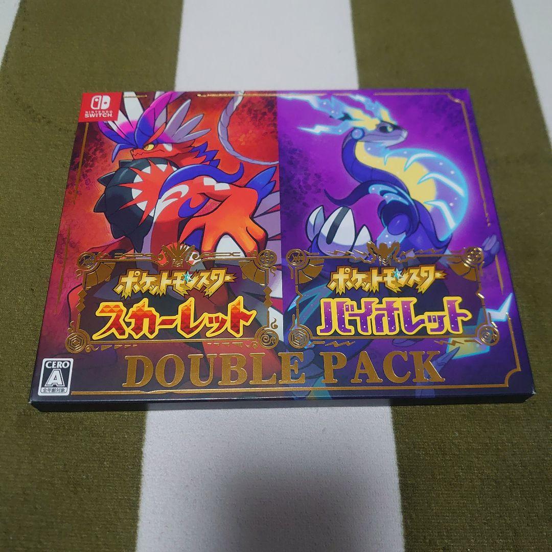 ポケットモンスタースカーレットバイオレットダブルパック　アートブック他特典付き