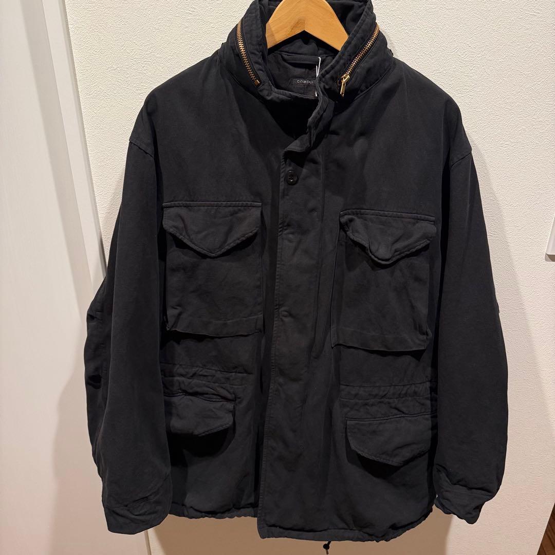 【新品未使用】 COMOLI 25AW 製品染 M65ジャケット サイズ2