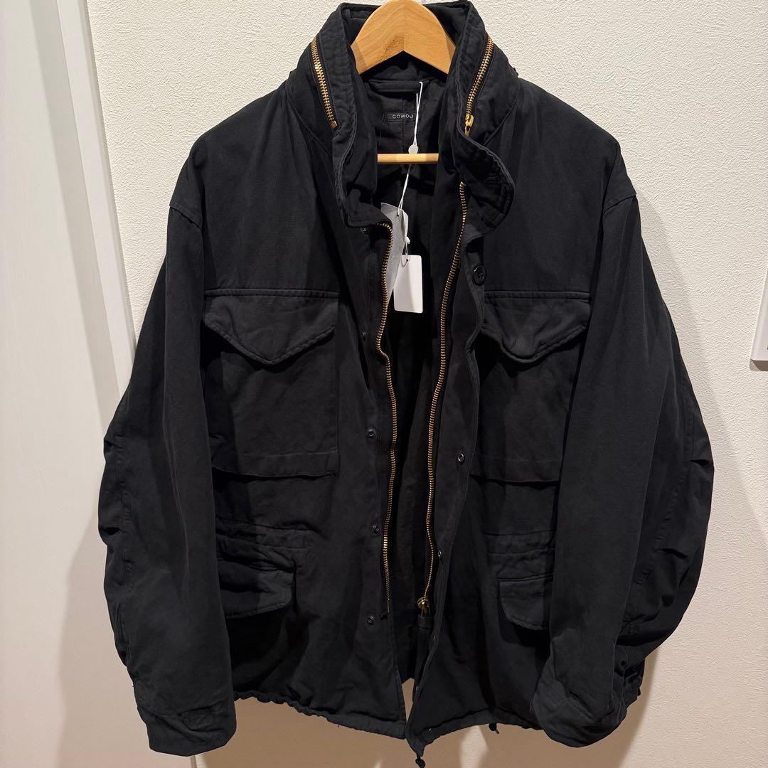 【新品未使用】 COMOLI 25AW 製品染 M65ジャケット サイズ2