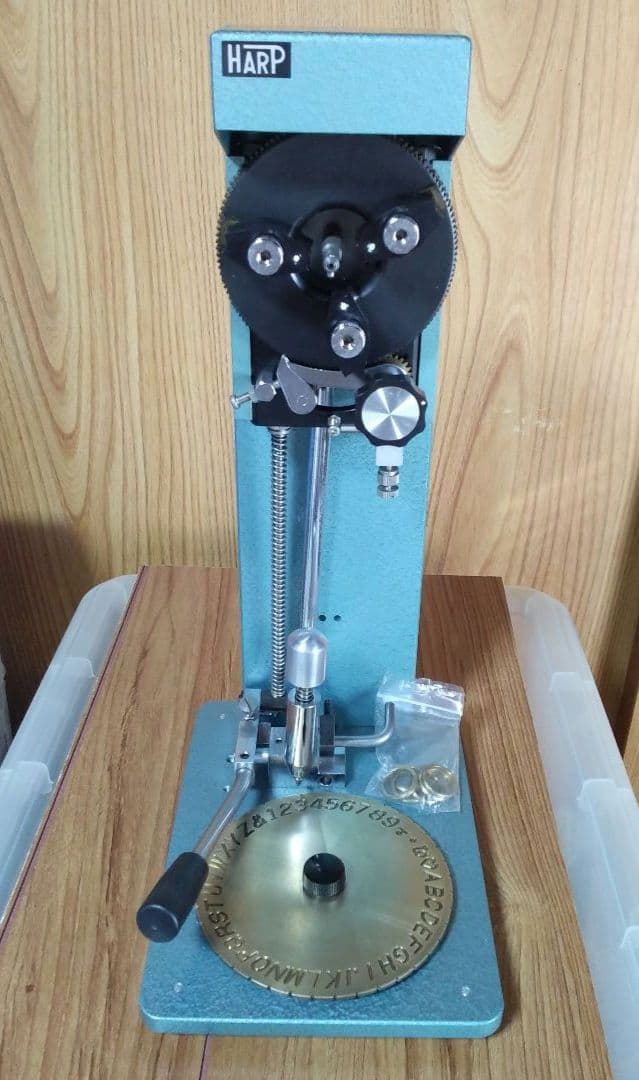 彫金工具・HARP ハンディー指輪彫刻機
