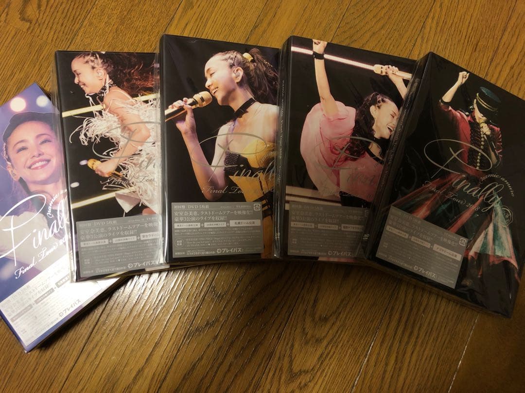 安室奈美恵 Finally 初回限定盤 DVD セット