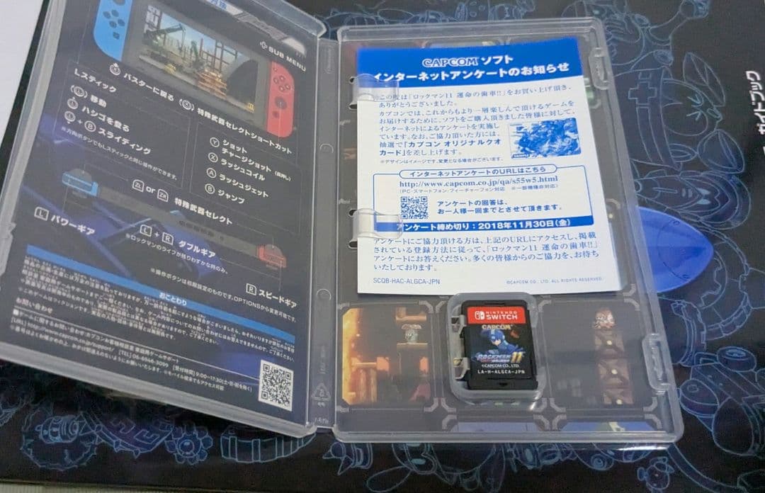 【Switch】ロックマン11 コレクターズパッケージ 美品 amiibo同梱版