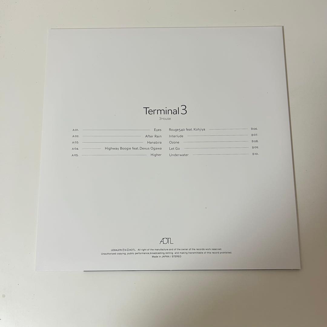 3house /Terminal3/SWING A SOUL/レコード