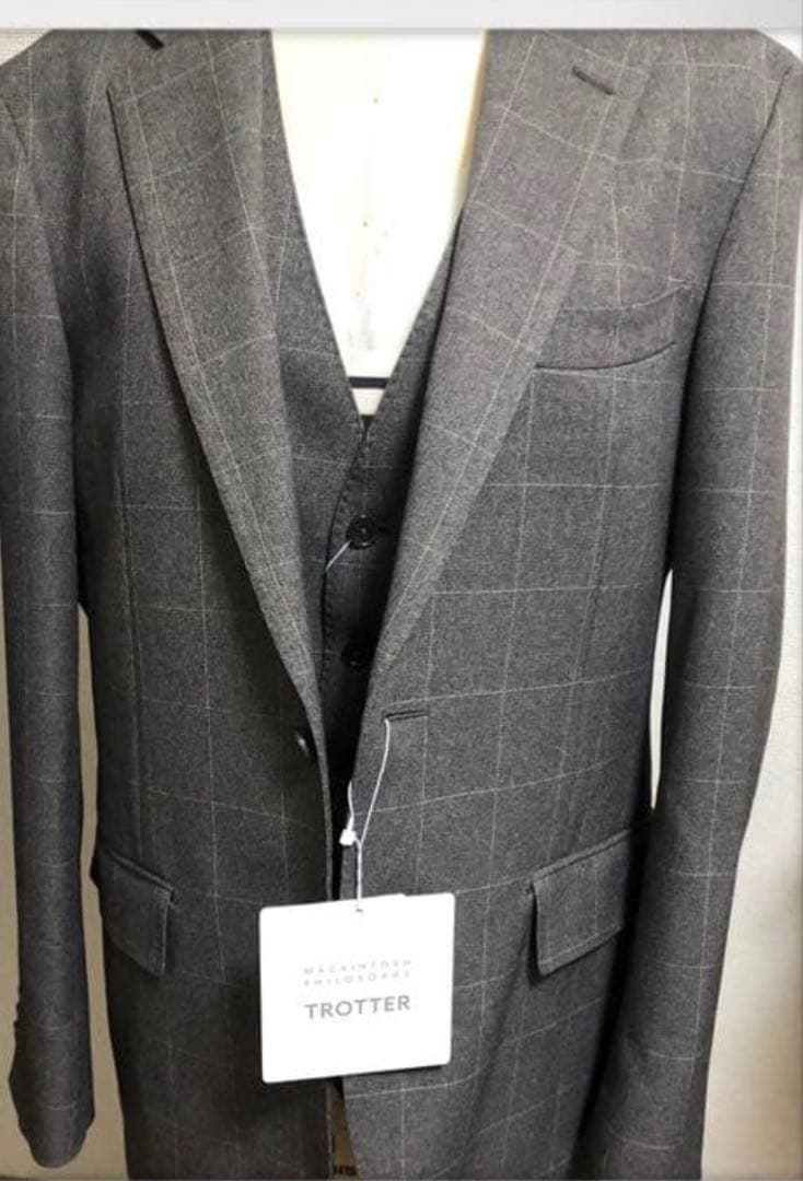 マッキントッシュフィロソフィートロッタージャケットベストセット