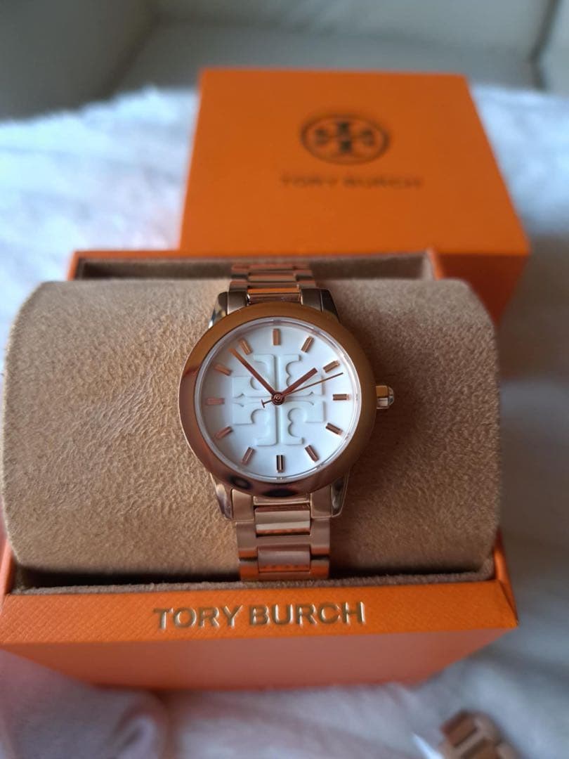 TORY BURCH ローズゴールド アナログ時計